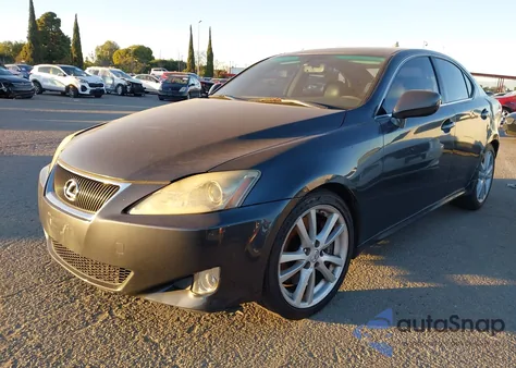 2006 Lexus Is 350 из США, поврежденный, VIN JTHBE262X65009653
